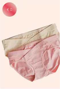 2 пары бесшовных трусиков для беременных, мягкие и дышащие